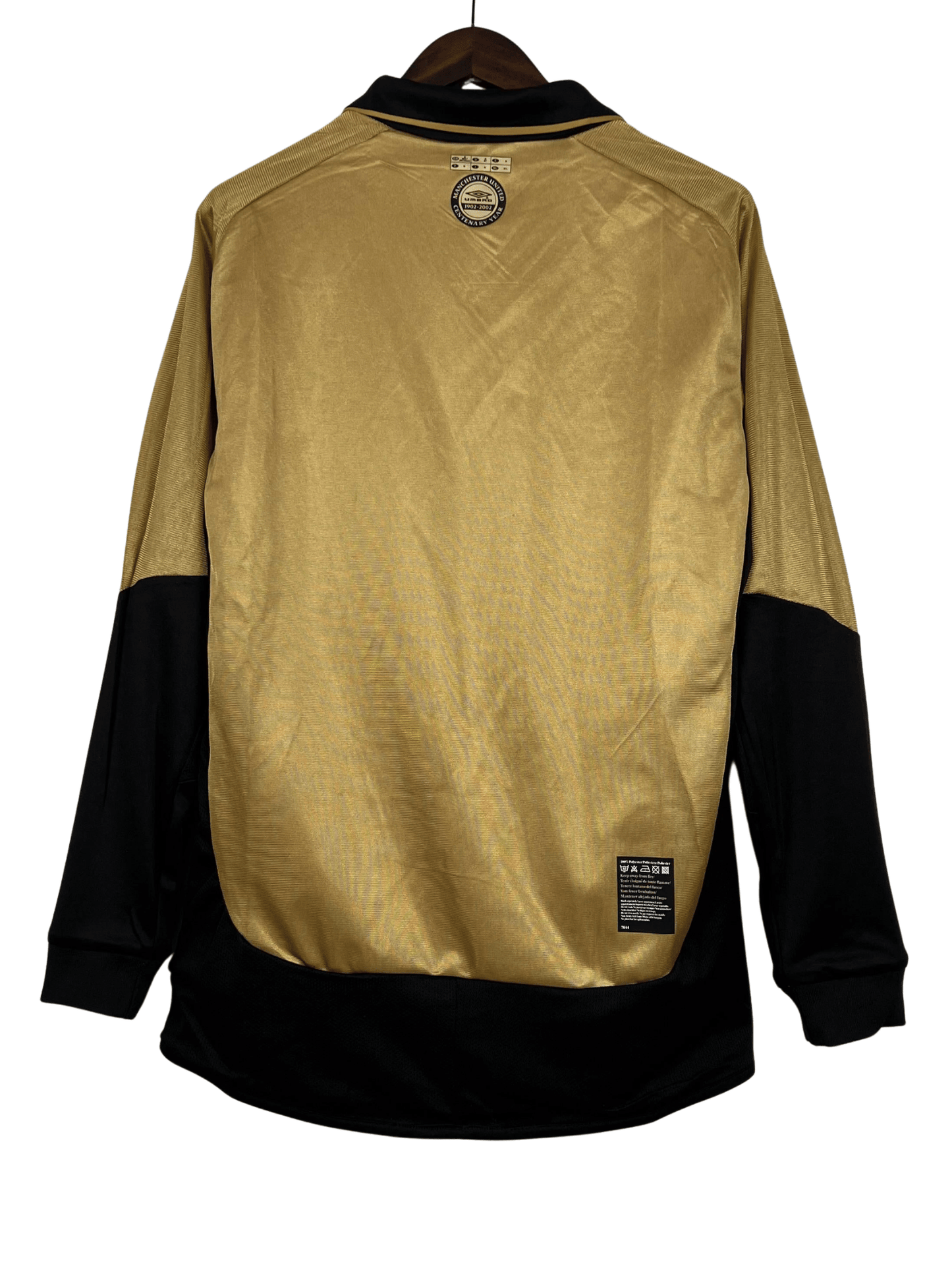 100th Anniversary Manchester United Retro Jersey home 2001/02 - Long Sleeve