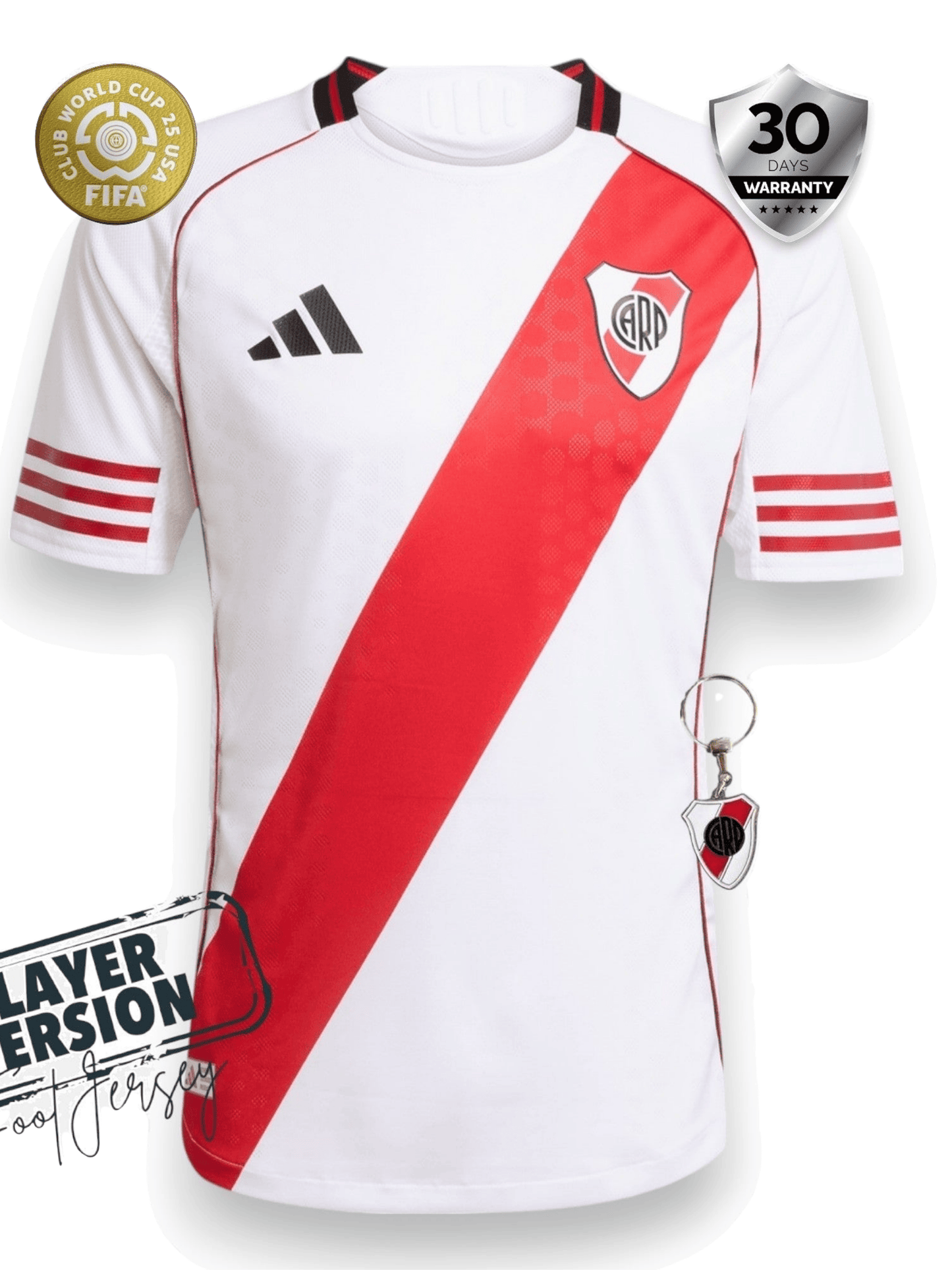 River Plate Home Jersey 2025/26 - Player Version