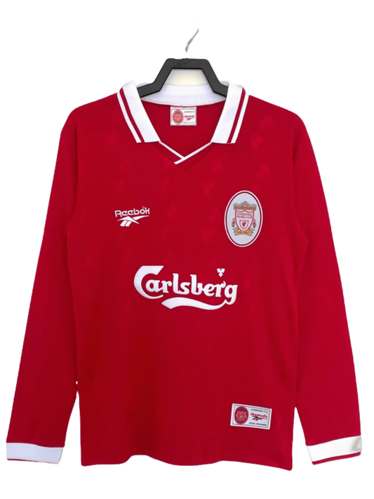 Liverpool Retro Home 96/97 Men's Long Sleeve Jersey