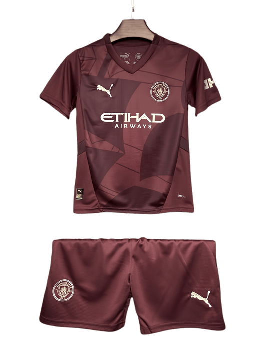 Kit Kids Manchester City Third Jersey 2024/25