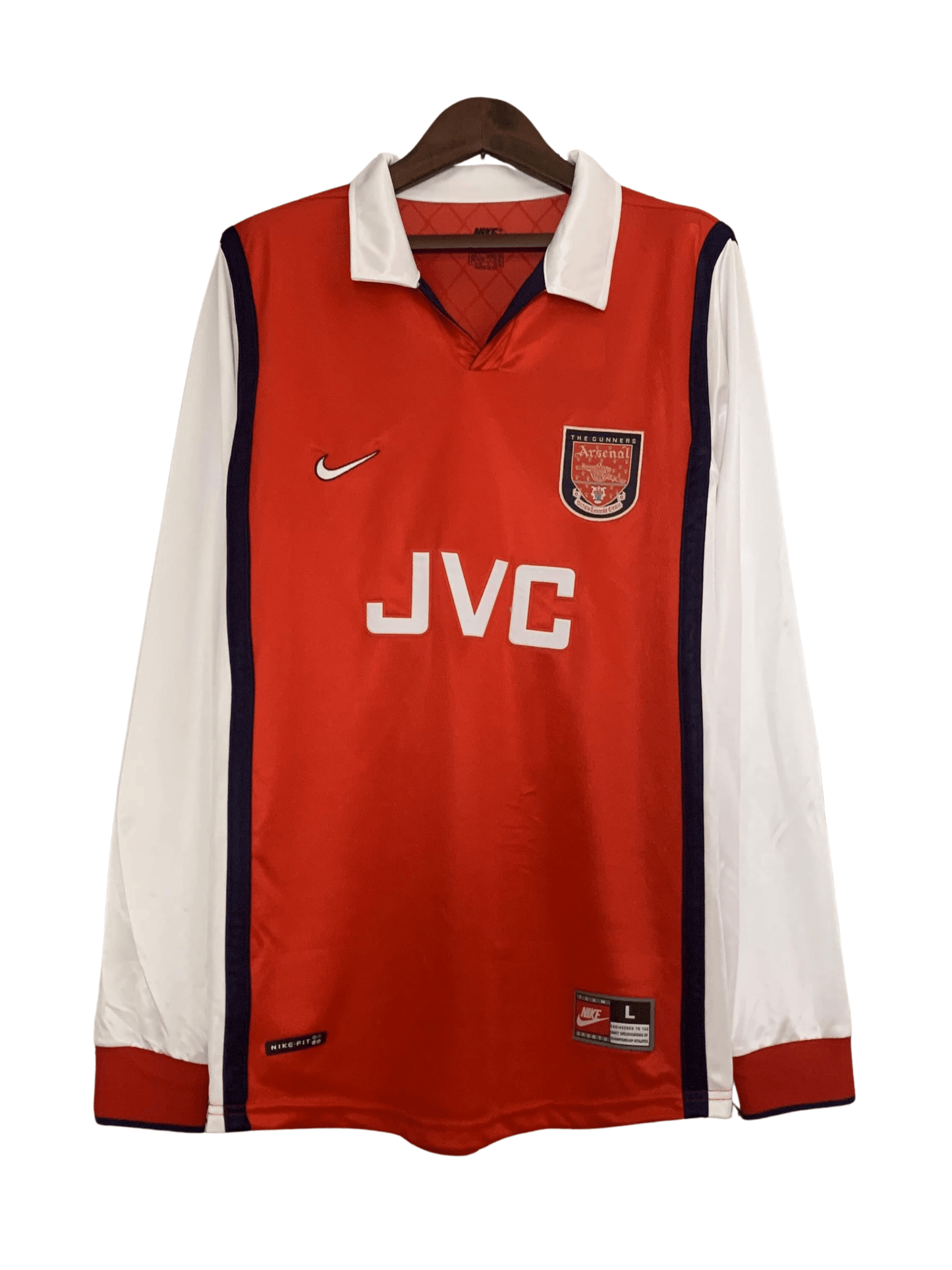 Arsenal Retro Jersey home 1998/99 - Long Sleeve