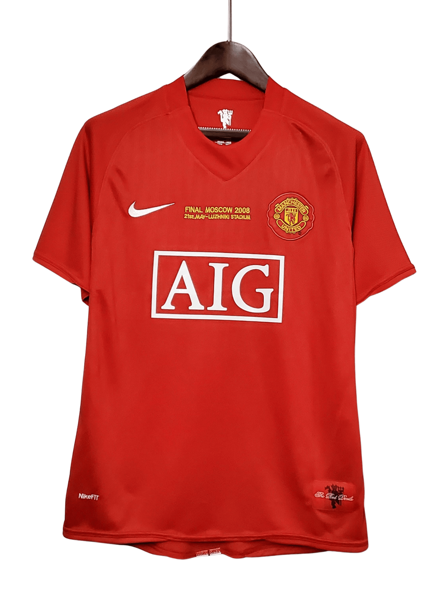 Manchester United Retro Jersey home 2007/08