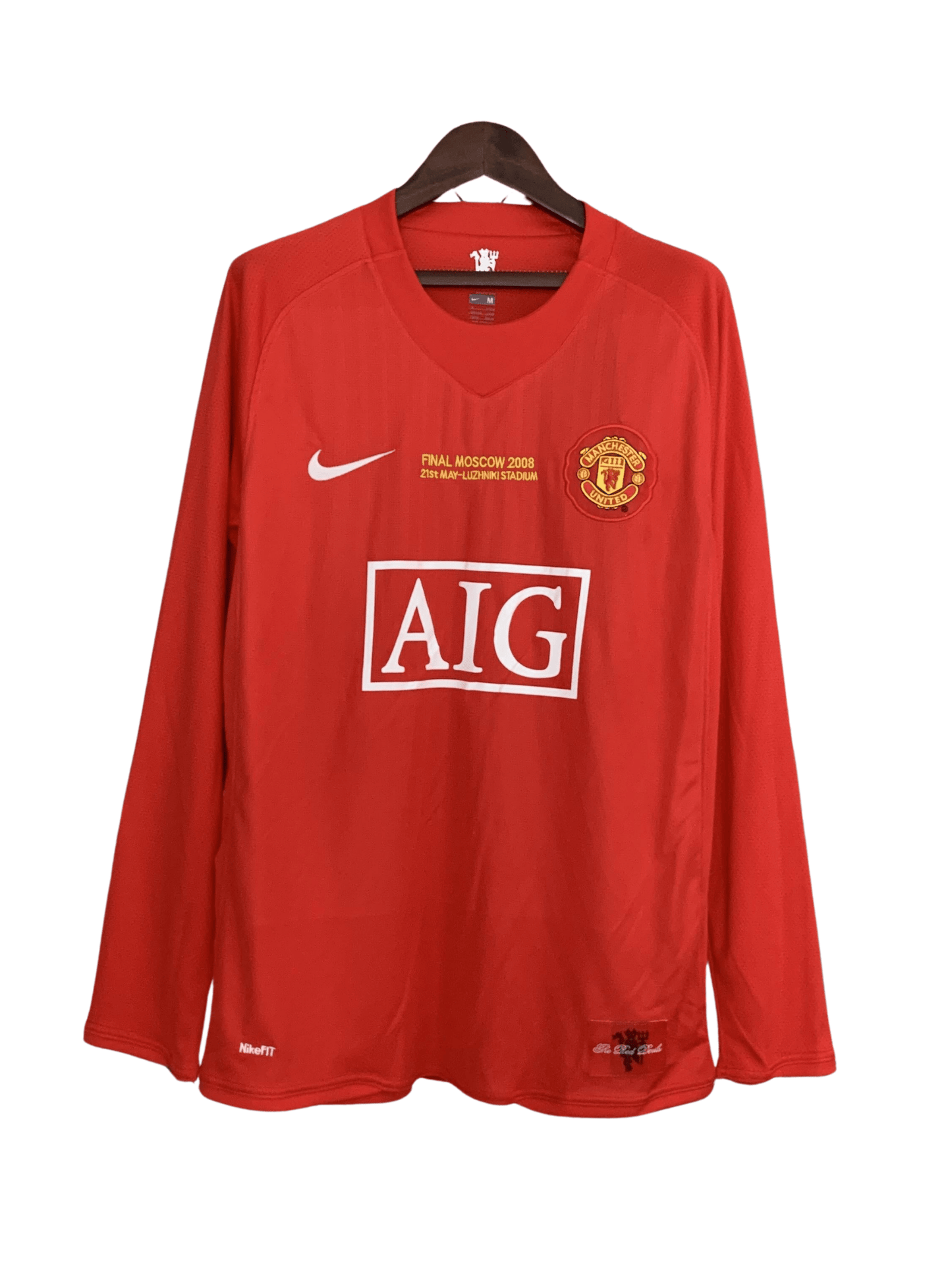 Manchester United Retro Jersey home 2007/08 - Champions