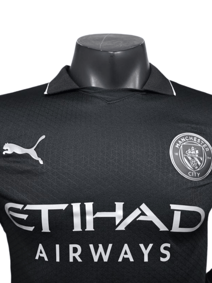 Manchester City Player Away Jersey 2025/26 Long Sleeve