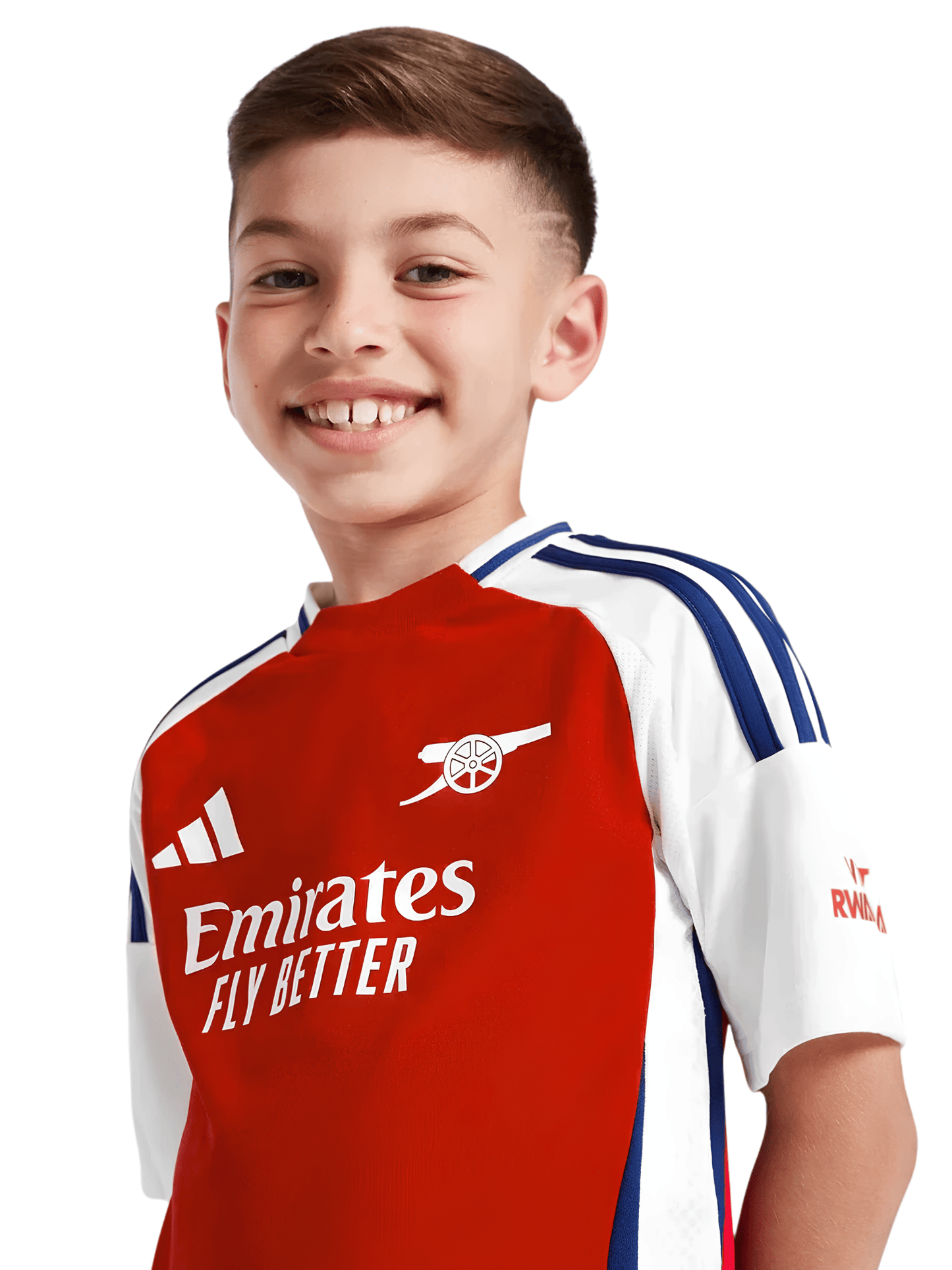 Kids Arsenal Home Kit 2024/2025 - Red and White