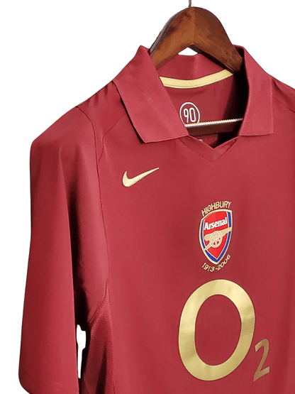 Arsenal Retro Jersey home 2005/2006