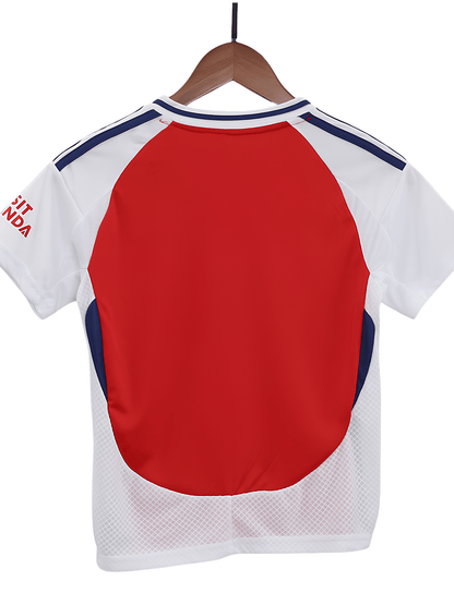 Kids Arsenal Home Kit 2024/2025 - Red and White