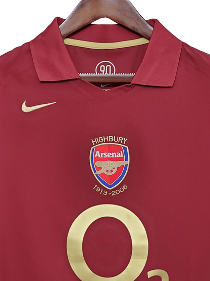 Arsenal Retro Jersey home 2005/2006
