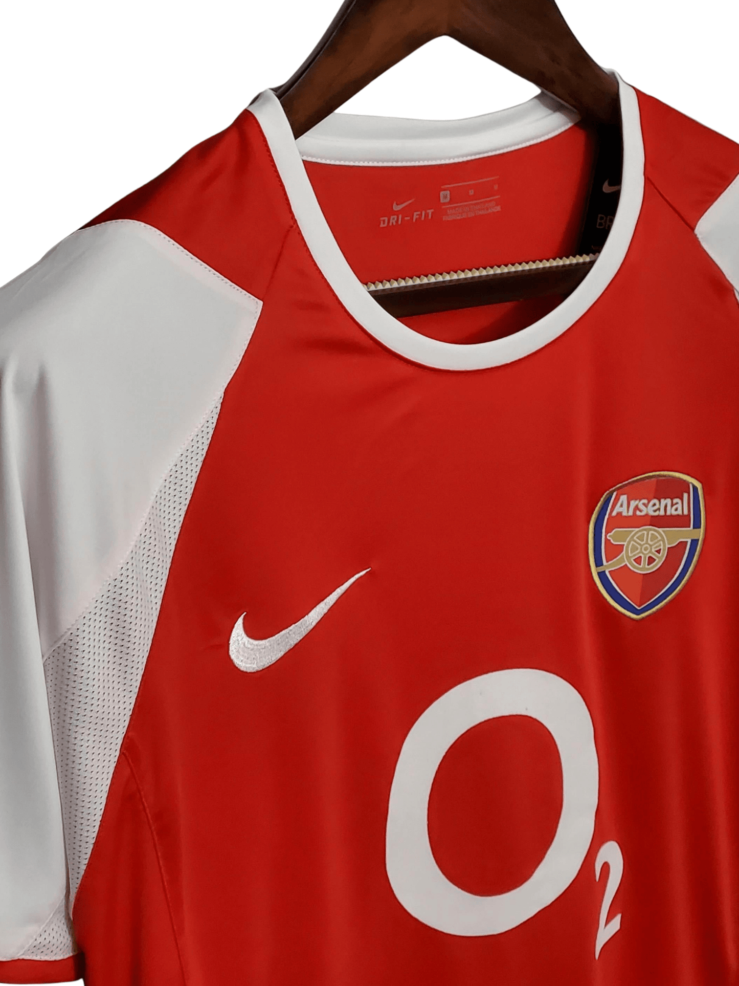 Arsenal Retro Jersey home 2002/04