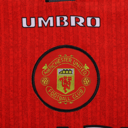 BECKHAM #10 Manchester United Retro Jersey Home 1996/97