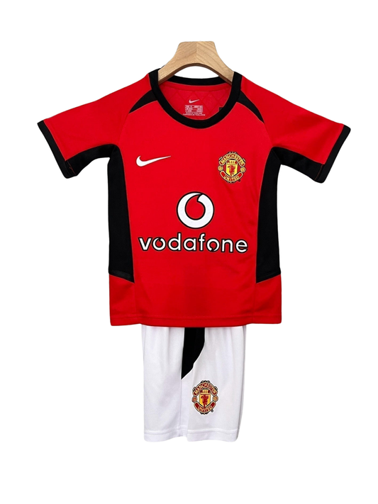 MANCHESTER UNITED I 02/04 CHILDREN'S SET (RETRO)