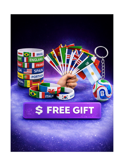Kids Brazil World Cup Away 2026