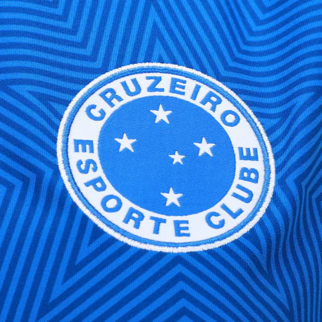 Cruzeiro Adidas 2025/26 Home Jersey with Sponsor Logos