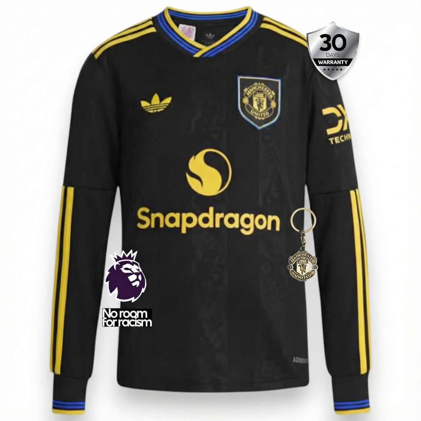 Manchester United Player Third Jersey 2025/26 - Long Sleeve