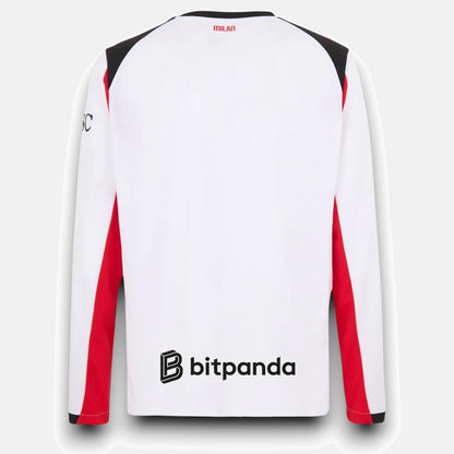 AC Milan Away Jersey 2025/26 Player Version - Long Sleeve