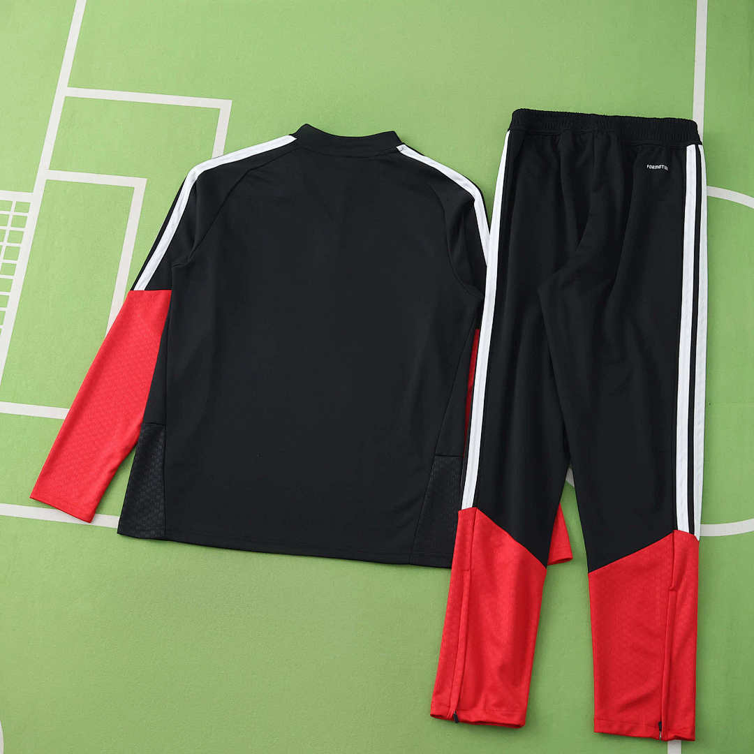Germany World Cup 2026 Half-Zip Training Suit Set Black