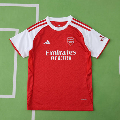 Kids Arsenal Home Kit 2025/26