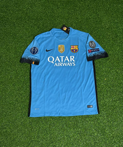 Neymar JR Barcelona 2015-2016 Retro Jersey Maillot Trikot Maglia